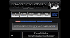 Desktop Screenshot of crawfordproductions.tv